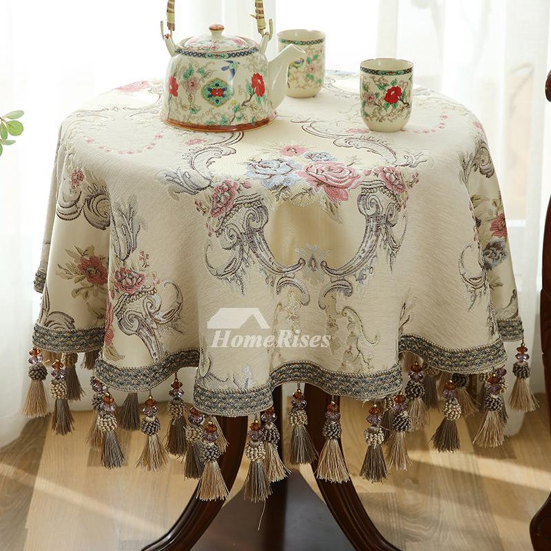 Tablecloths For Sale Wholesale Round Fabric French Polyester Best
