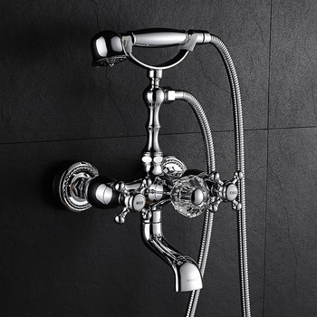 Bathroom Tub Faucets Wall Mount Clawfoot Chrome Brass Silver Best