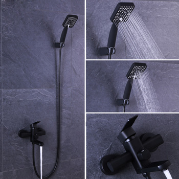 Best Shower Faucets Oil-Rubbed Bronze Wall Mount Black Thermostatic