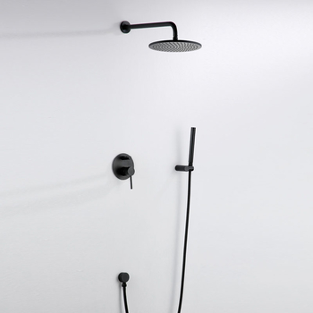 Conceal Black Shower Faucet Brushed/Oil-Rubbed Bronze Gold Brass