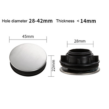 stainless steel faucet decorative cover for sink
