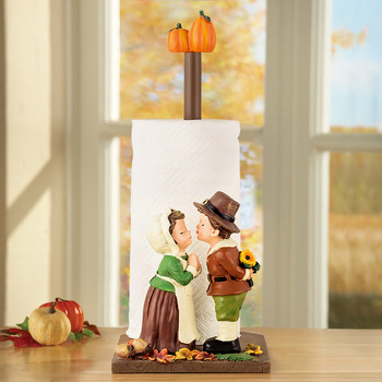 Unique Decorative Creative Resin Paper Towel Holder Free Standing