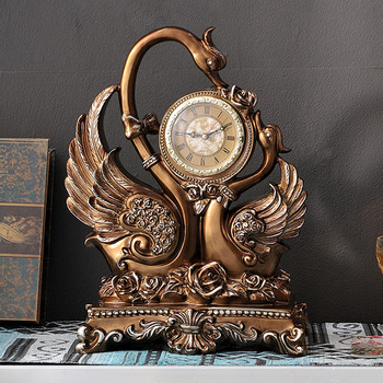 8 Inch Wall Clock Swan/Elephant Cool Decorative Resin Personalized 