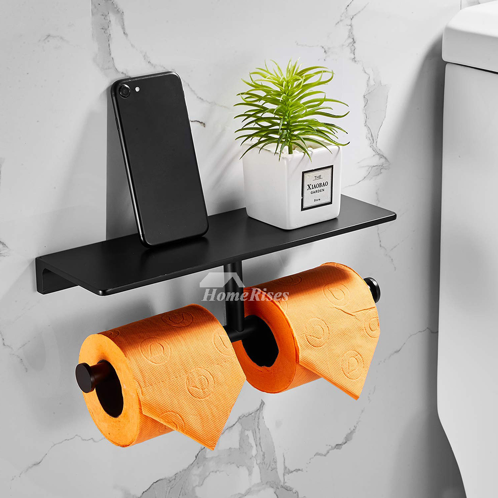 https://www.homerises.com/images/im/201906/HOIS72618/Luxury-Double-Oil-Rubbed-Bronze-Brass-Toilet-Paper-Roll-Holder-Industrial-Unique-Wall-Mounted-Black-Tissue-Holder-With-Phone-Shelf-HOIS72618-10.jpg