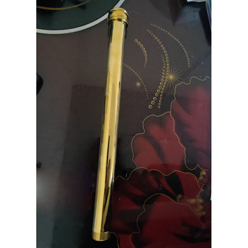 Luxury Gold Polished Brass 12 inch Exposed Shower Extension Tube Pipe, Raise the height of the Shower System