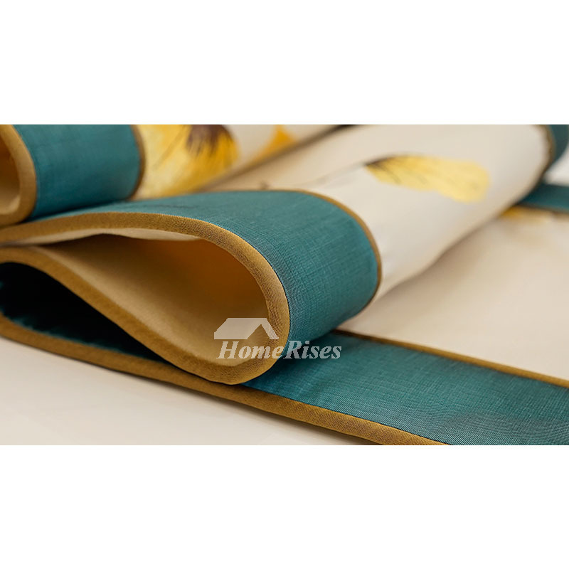 72 Inch Table Runner Beautiful Floral Outdoo Coffee Cotton Decor