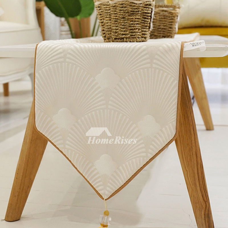 Modern Simple Luxury Table Runner 72 Inch Coffee Tablecloth