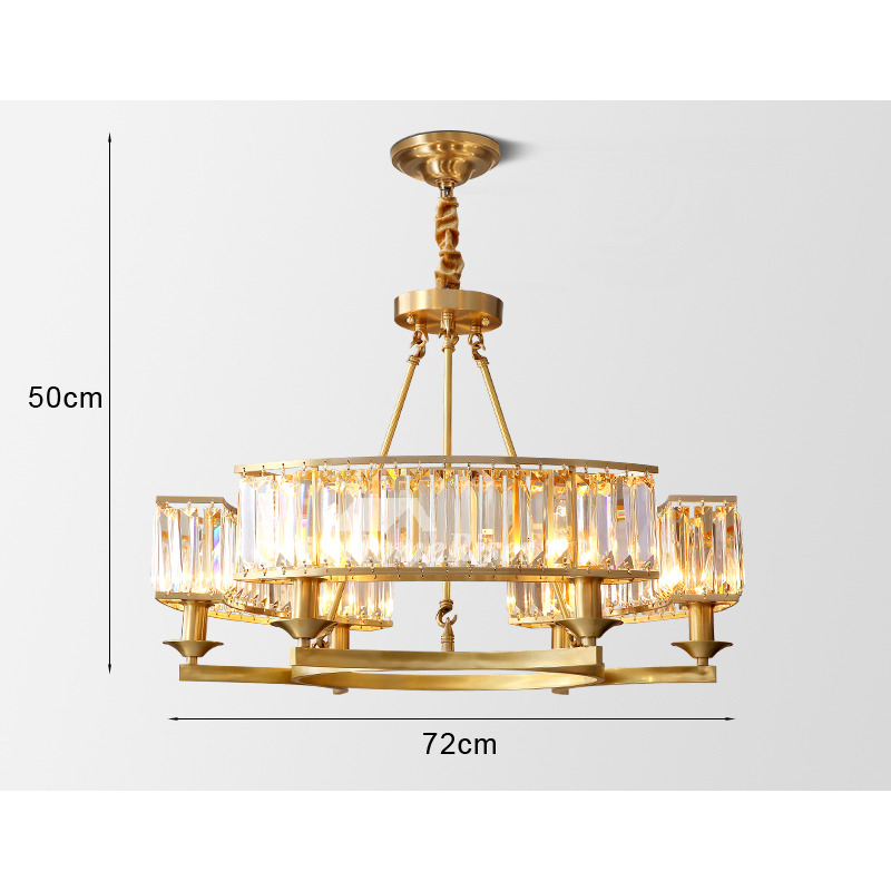 Adjustable Chain Chandeliers Contemporary Crystal Long Modern Dining