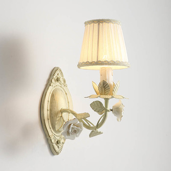 Ceramic Flower Wall Light