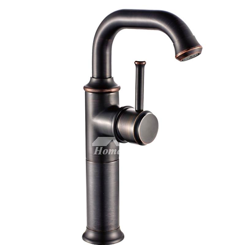 Brass Bathroom Faucets For Vessel Sinks Oil Rubbed Bronze Black