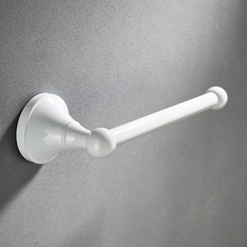 Wall Mount White Small Modern Brass Toilet Paper Holder Bathroom
