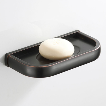 Vintage Black Soap Dish Chic Wall Mount Bathroom Oil Rubbed Bronze Shower
