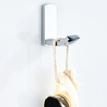 Polished Chrome Towel Hook Silver Bathroom Robe Hook Solid Brass Kitchen Wholesale