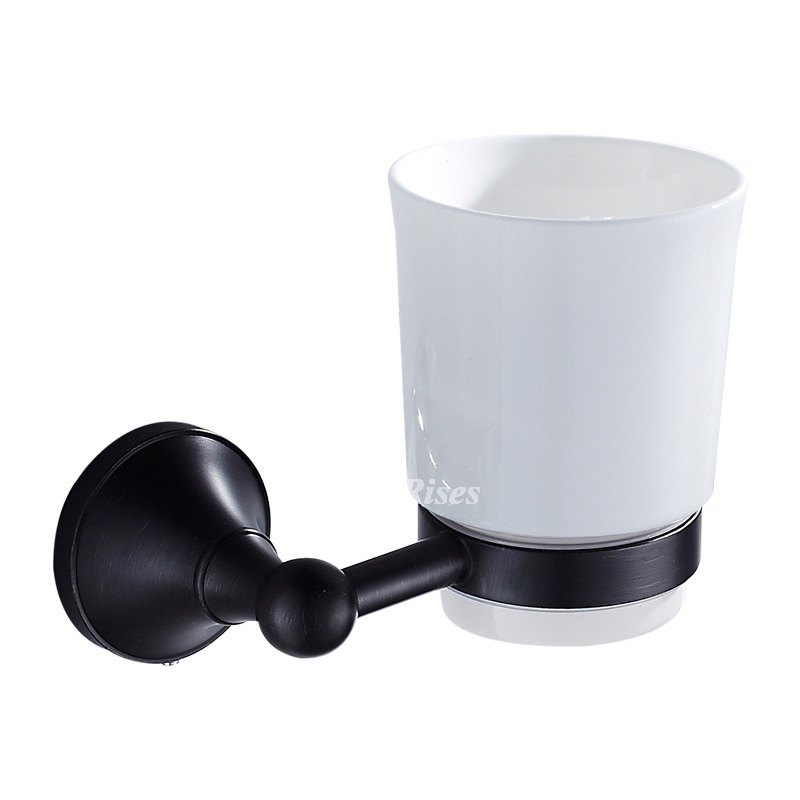 Oil Rubbed Bronze Double Tumbler Holder Cup & Tumbler Holders