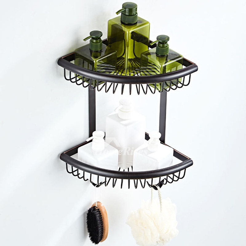 Oil-Rubbed Bronze Hanging Shower Caddy