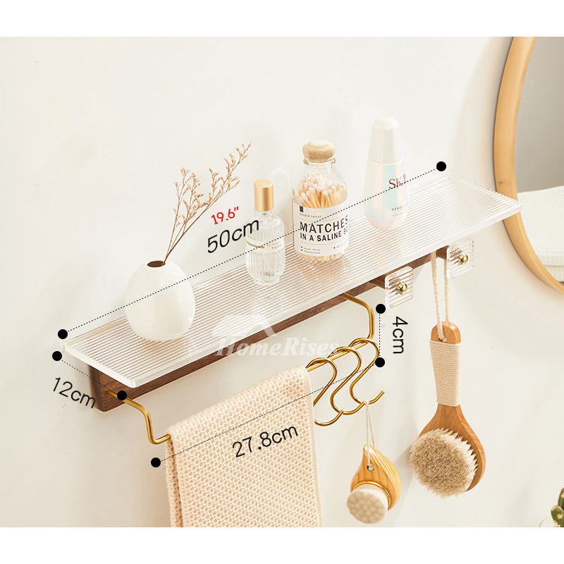 https://www.homerises.com/images/im/202209/HOIS831214/Acrylic-Cosmetic-Storage-Rack-Walnut-Wood-Wall-Mount-Bathroom-Shelves-Vintage-Beech-Wood-HOIS831214-7.jpg