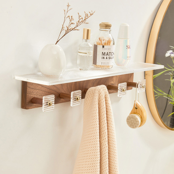 https://www.homerises.com/images/im/202209/HOIS831214/mini/Acrylic-Cosmetic-Storage-Rack-Walnut-Wood-Wall-Mount-Bathroom-Shelves-Vintage-Beech-Wood-HOIS831214-1.jpg