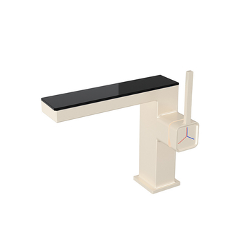 7 Inch Bathroom Water Faucet Brass Single Handle White/ Black/ Chrome/ Gold Bathroom Sink Faucets
