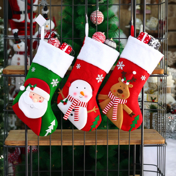 Christmas Stockings Xmas Hanging Stockings Holiday for Kids Christmas Tree Fireplace Family Party Decor 2 Pack