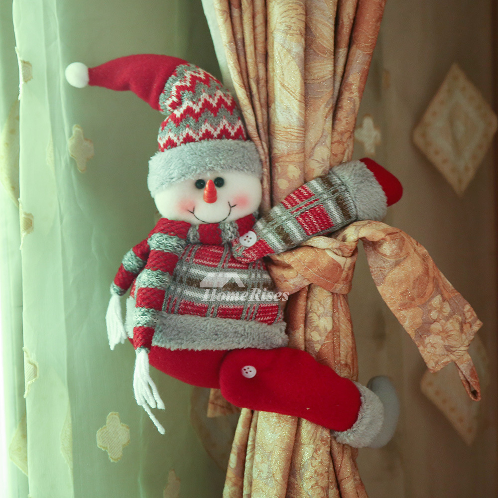 Christmas Decorations Home Curtain Decoration Buckle Cartoon Doll Curtain Hooks 2 Pack Christmas Decorations Home Curtain Decoration Buckle Cartoon Doll Curtain Hooks 2 Pack