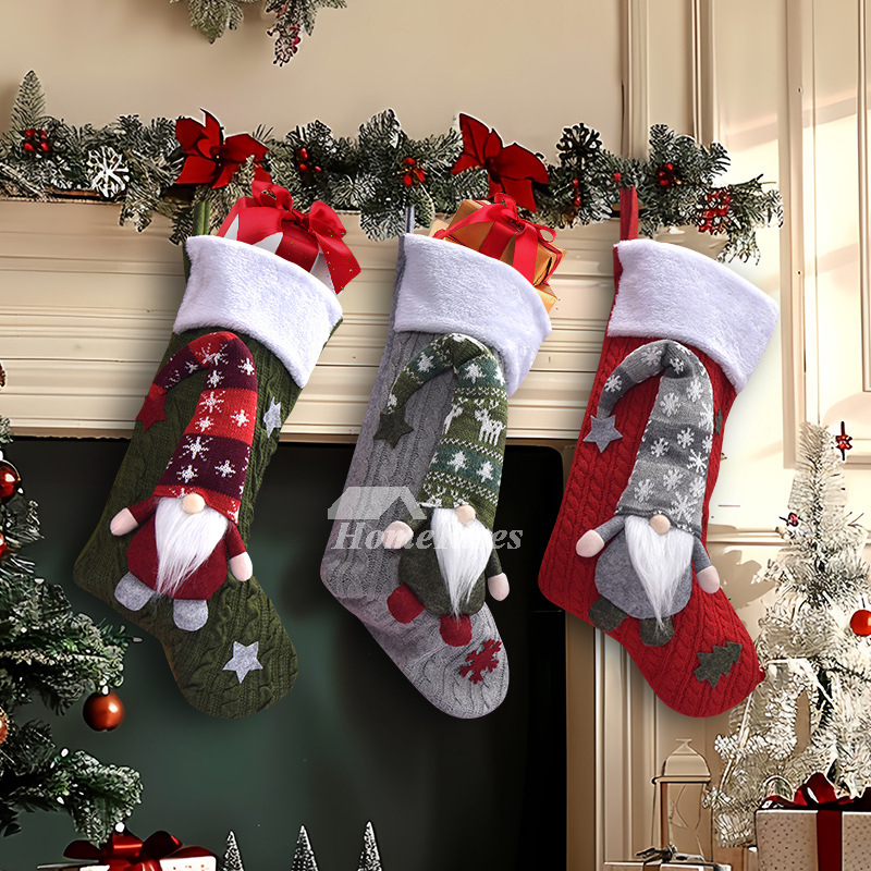 2 Pack Christmas Stockings Personalized Xmas Hanging Stocking Decorations for Holiday Christmas Party Family Decor 2 Pack Christmas Stockings Personalized Xmas Hanging Stocking Decorations for Holiday Christmas Party Family Decor