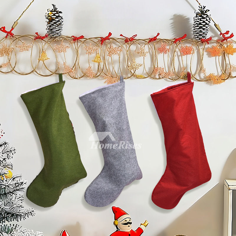 2 Pack Christmas Stockings Personalized Xmas Hanging Stocking Decorations for Holiday Christmas Party Family Decor 2 Pack Christmas Stockings Personalized Xmas Hanging Stocking Decorations for Holiday Christmas Party Family Decor