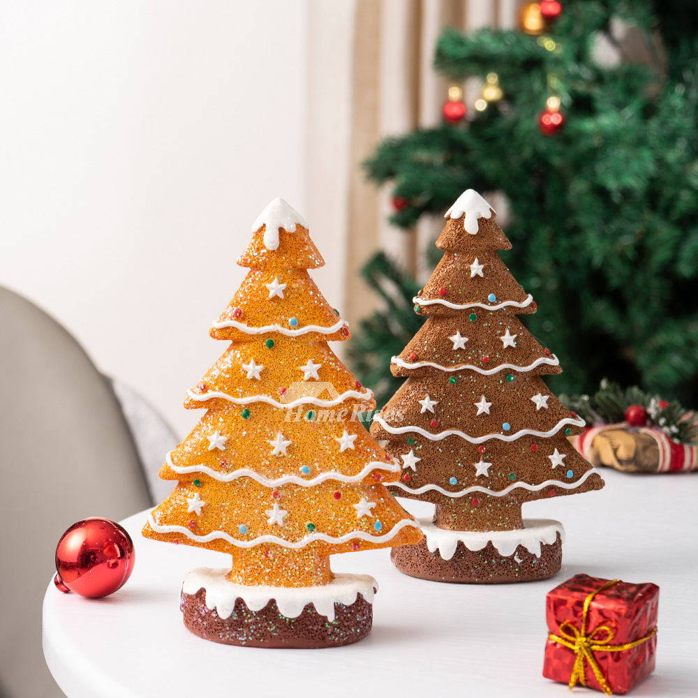 Christmas Tree Holiday Ornaments Furniture Christmas Desktop Atmosphere Decoration Resin Crafts Christmas Tree Holiday Ornaments Furniture Christmas Desktop Atmosphere Decoration Resin Crafts