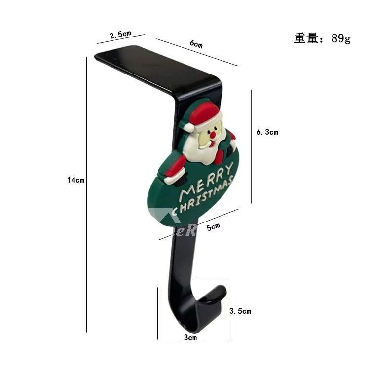 4 Pack Christmas Hook Christmas Decoration Stockings Metal Hook Stockings Halloween Hooks 4 Pack Christmas Hook Christmas Decoration Stockings Metal Hook Stockings Halloween Hooks
