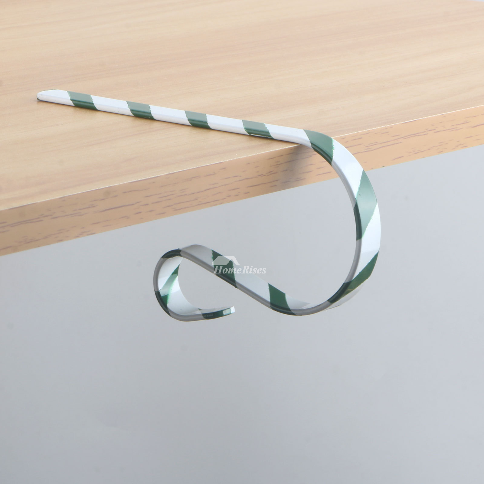 4 Pack Fireplace Hook Christmas Stocking Hook Metal Decorative Hook Red, White, Green and White Hook 4 Pack Fireplace Hook Christmas Stocking Hook Metal Decorative Hook Red, White, Green and White Hook