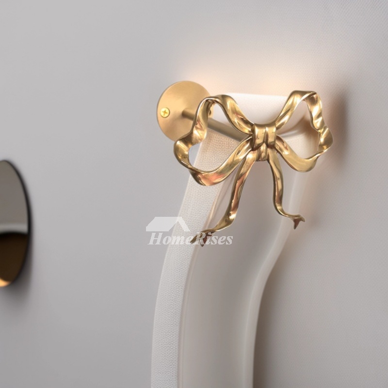 2 Pcs Metal Bow Curtain Holdbacks Gold Wall Mounted Bow Curtain Hold Backs Curtains Modern Christmas Decorations 2 Pcs Metal Bow Curtain Holdbacks Gold Wall Mounted Bow Curtain Hold Backs Curtains Modern Christmas Decorations