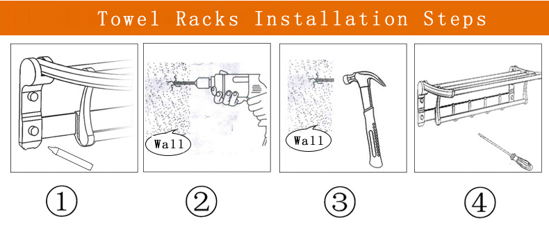 Towel Racks Installation