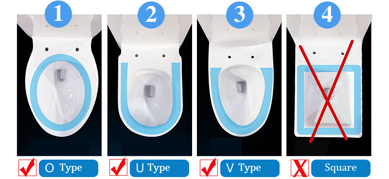 toilet seat shape