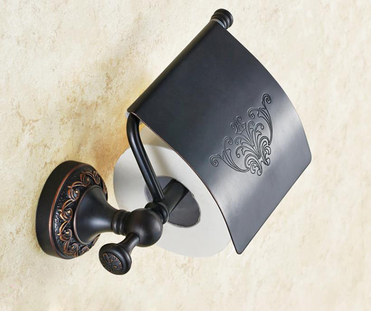 Invisia Wall Toilet Roll Holder - Oil Rubbed Bronze