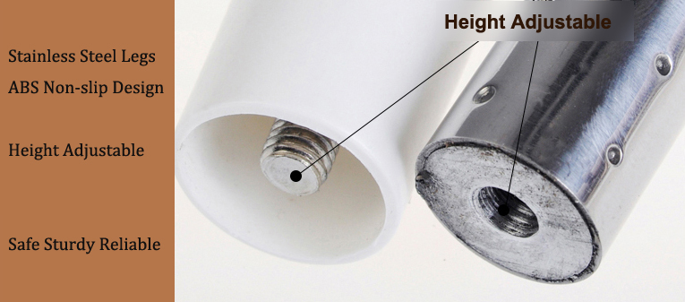 height adjustable shower seat with legs